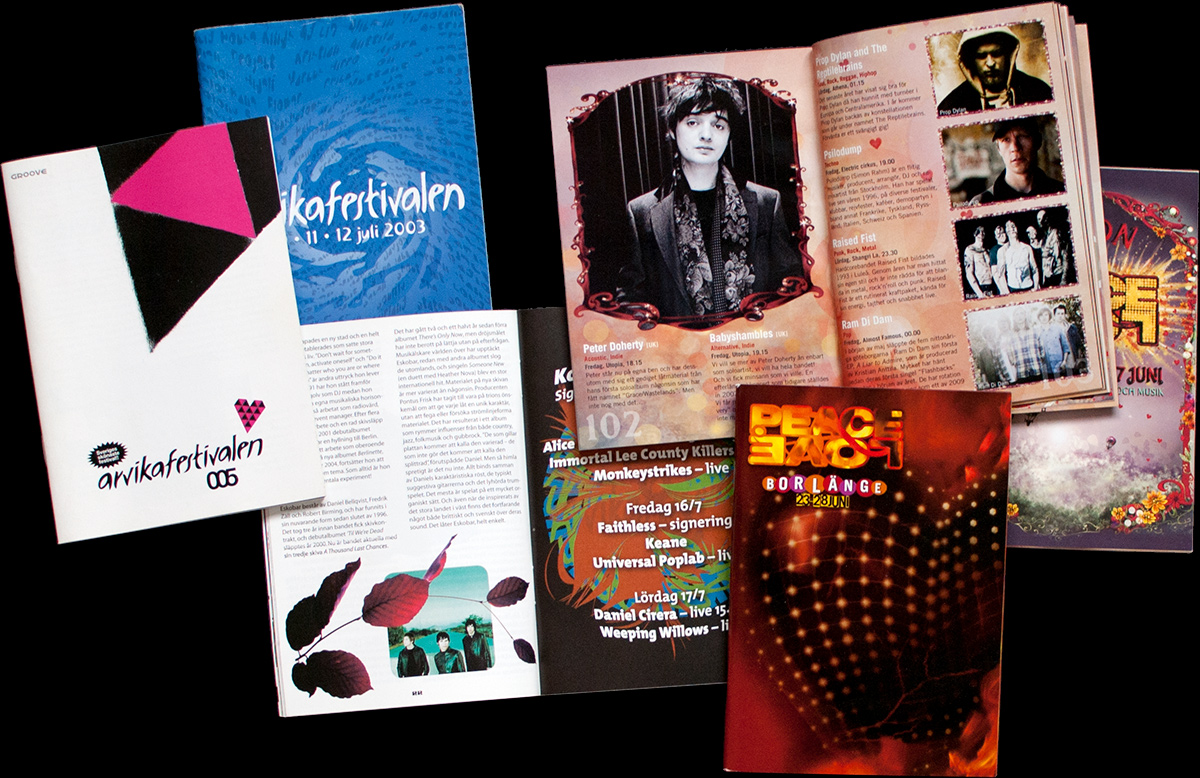 music festival programs